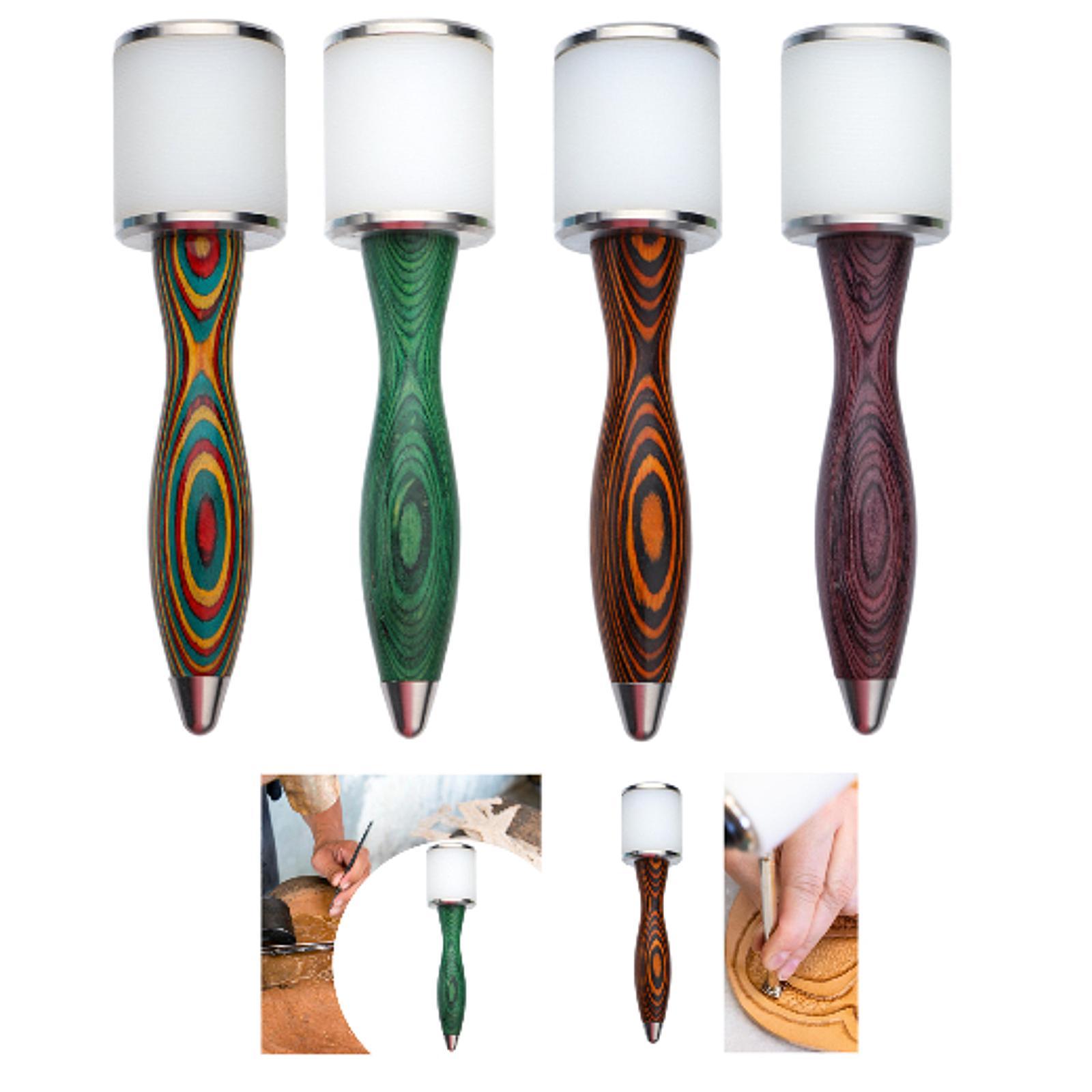 Mallet Wood Carving - Lederschnitzhammer, Lederhandwerkshammer für handgefertigte Lederarbeitszubehör