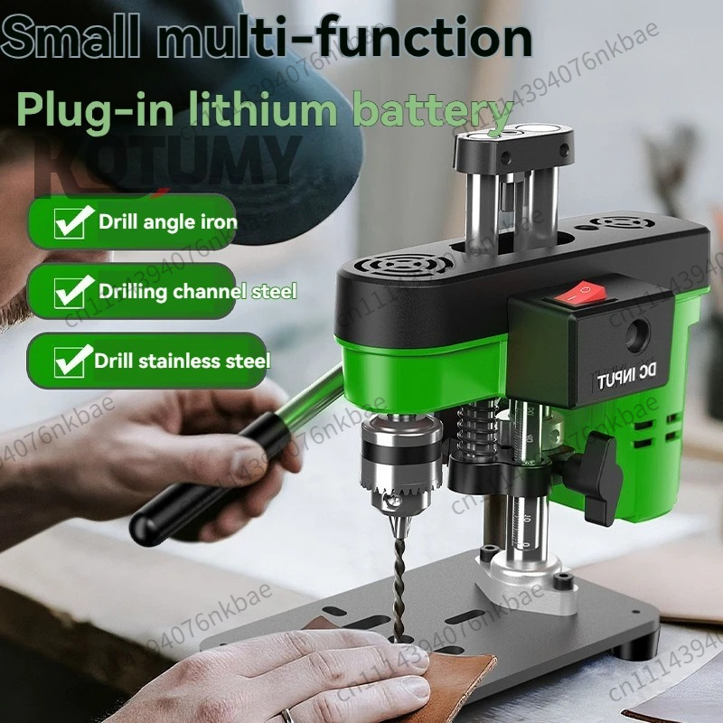 Workshop Tools Bench - 2-in-1 Multifunktionale Tischbohrmaschine Industriequalität Kleine Werkbank-Bohrmaschine