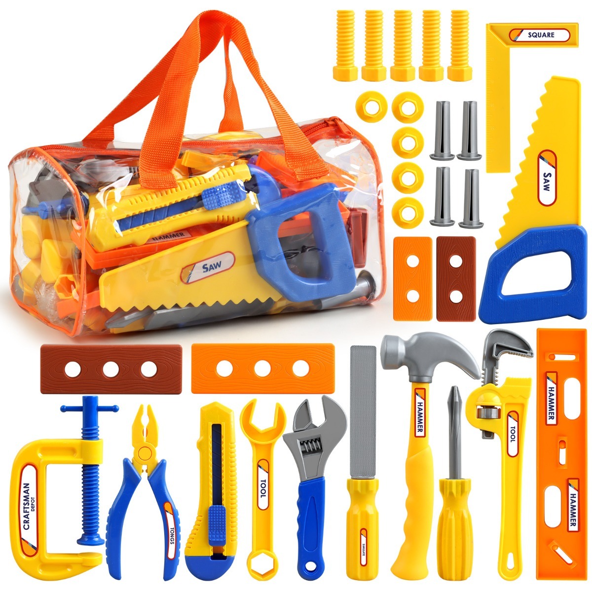 Tools Workshop For Kids - Simulation Wartung Werkzeug Kunststoff Bau Spielzeug
