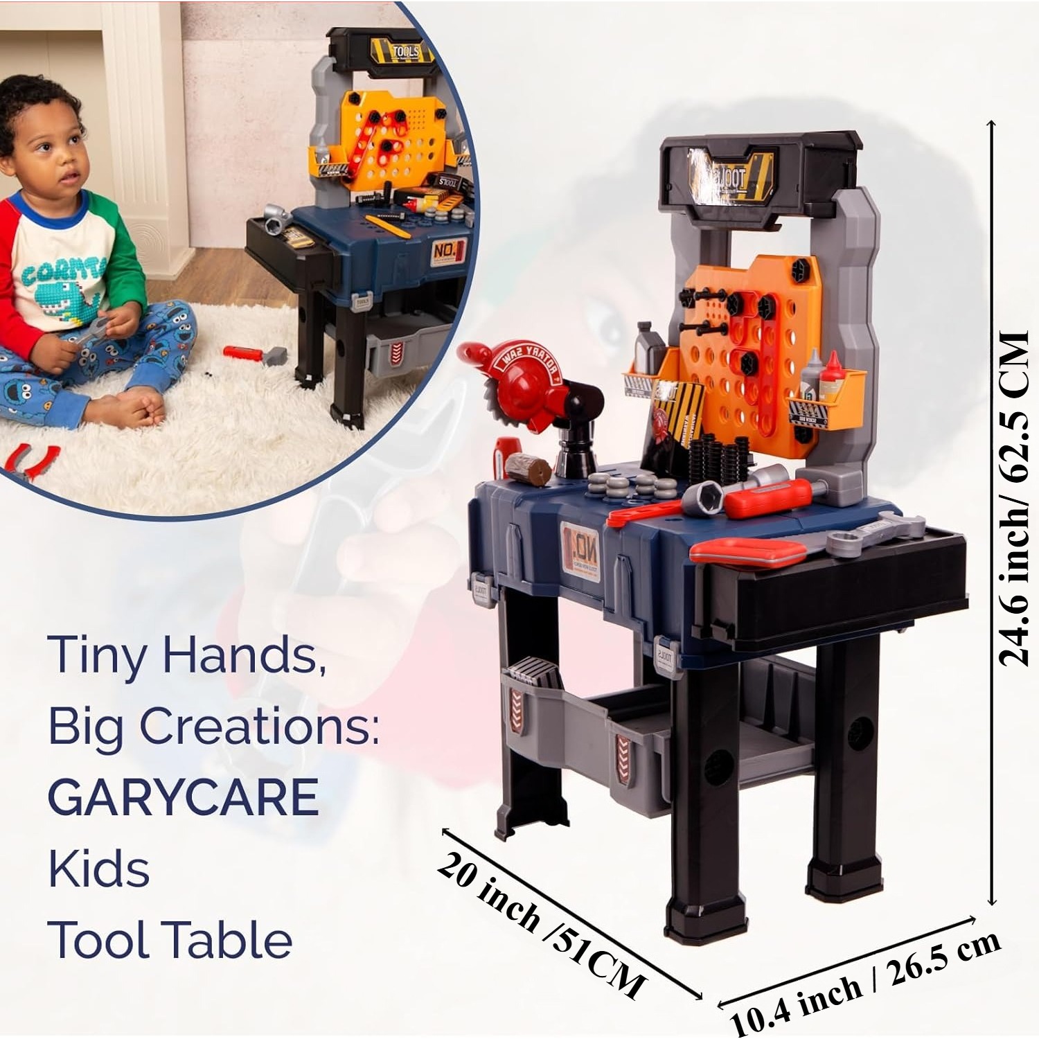 65-teiliges Kinder-Werkzeugban – Tools Workshop For Kids Bewertung und Preis