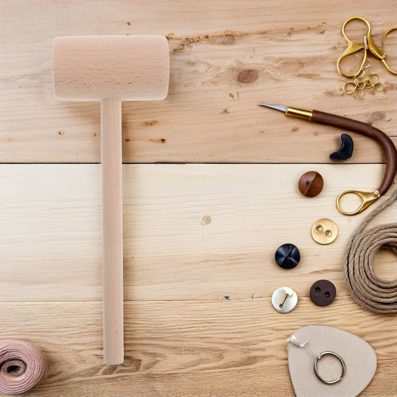 Holzhammer DIY-Handwerkshammer – Mallet Wood Carving Bewertung und Preis