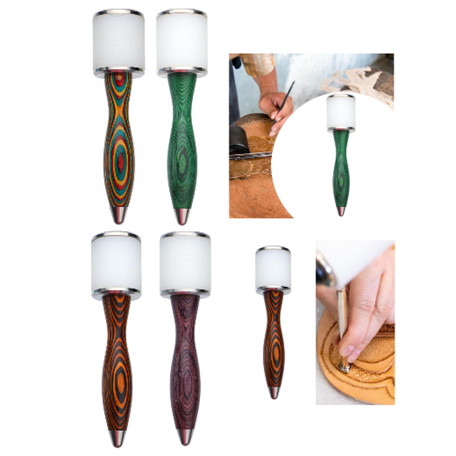 Lederschnitzhammer, Lederhandw – Mallet Wood Carving Bewertung und Preis