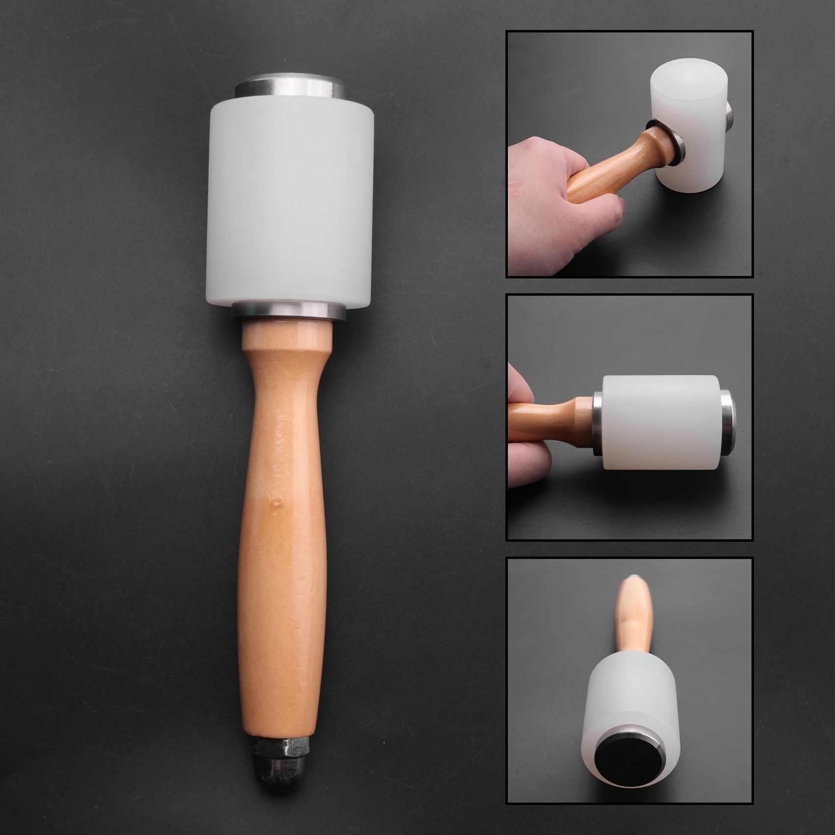 A84X-2 Stück Leder-Schnitzhamm – Mallet Wood Carving Bewertung und Preis