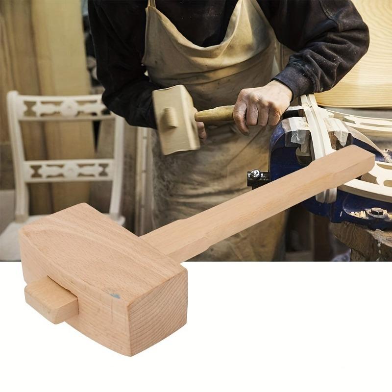 1 Stück DIY Leder-Buchenholz-S – Mallet Wood Carving Bewertung und Preis