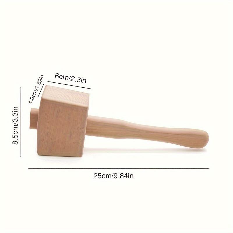 1 Stück DIY Leder-Buchenholz-S – Mallet Wood Carving Bewertung und Preis