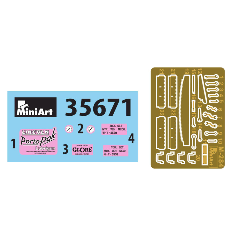 Miniart 35671 1/35 Kunststoff- – Workshop Tools Toy Bewertung und Preis