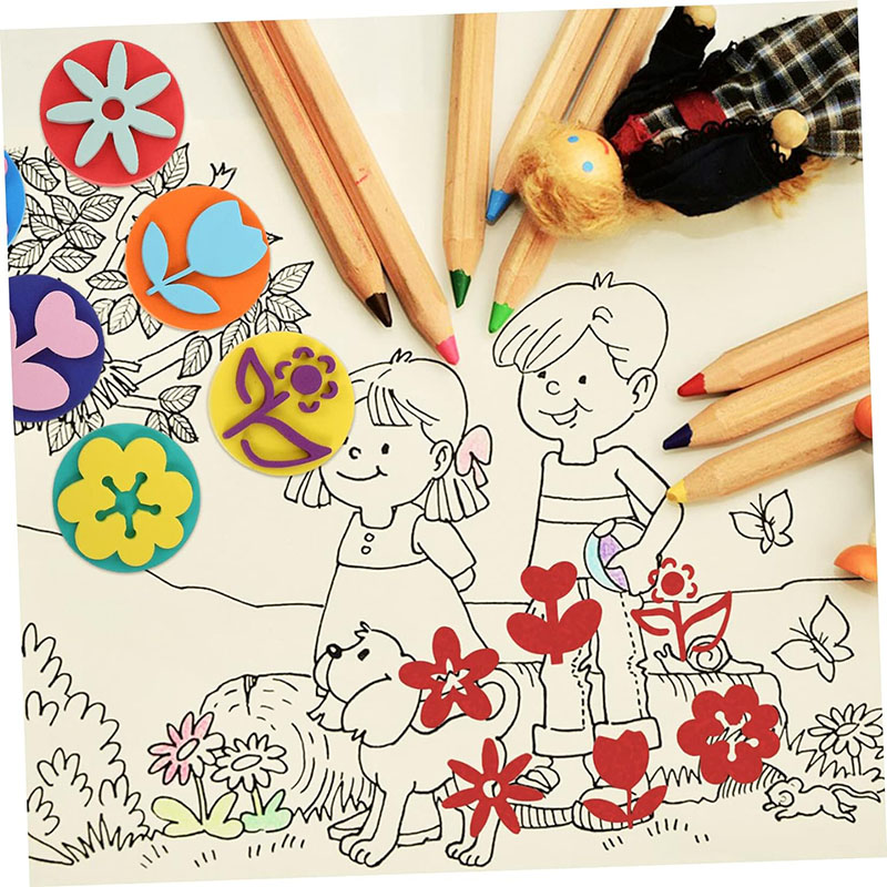 6 Teile/beutel Schaum Stempel  – Tools Workshop For Kids Bewertung und Preis