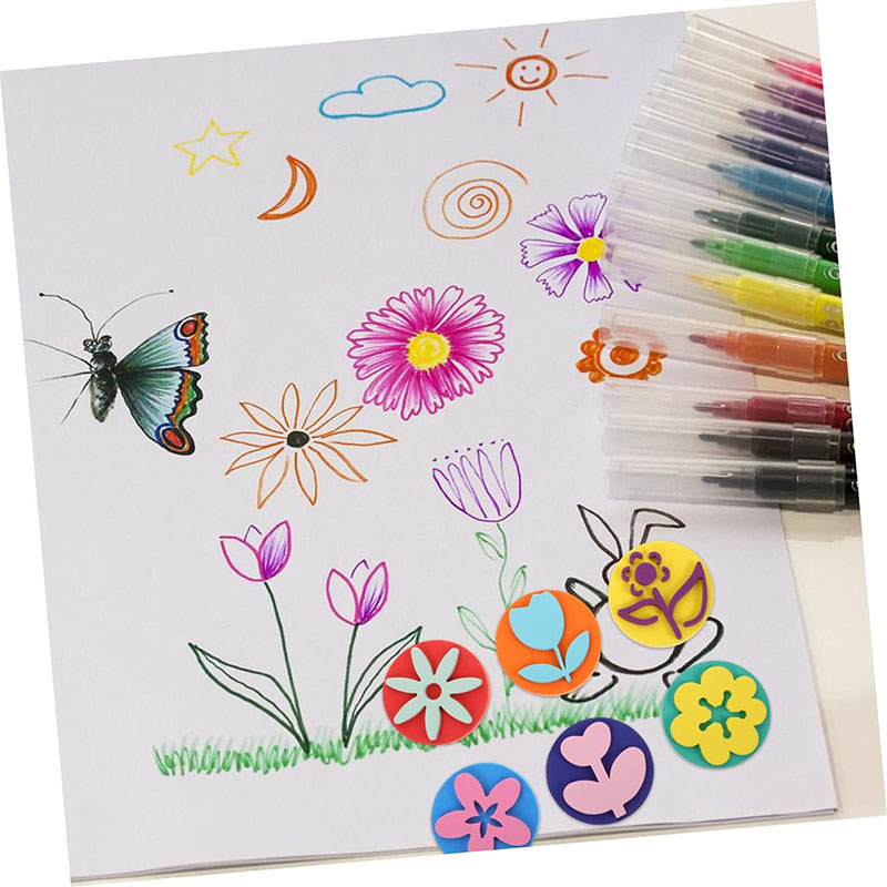 6 Teile/beutel Schaum Stempel  – Tools Workshop For Kids Bewertung und Preis