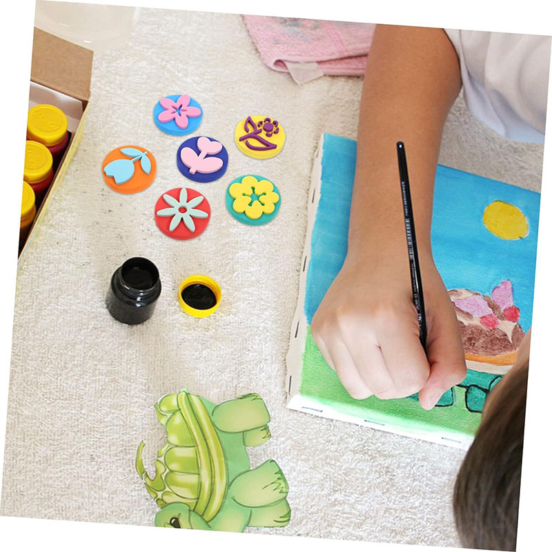 6 Teile/beutel Schaum Stempel  – Tools Workshop For Kids Bewertung und Preis