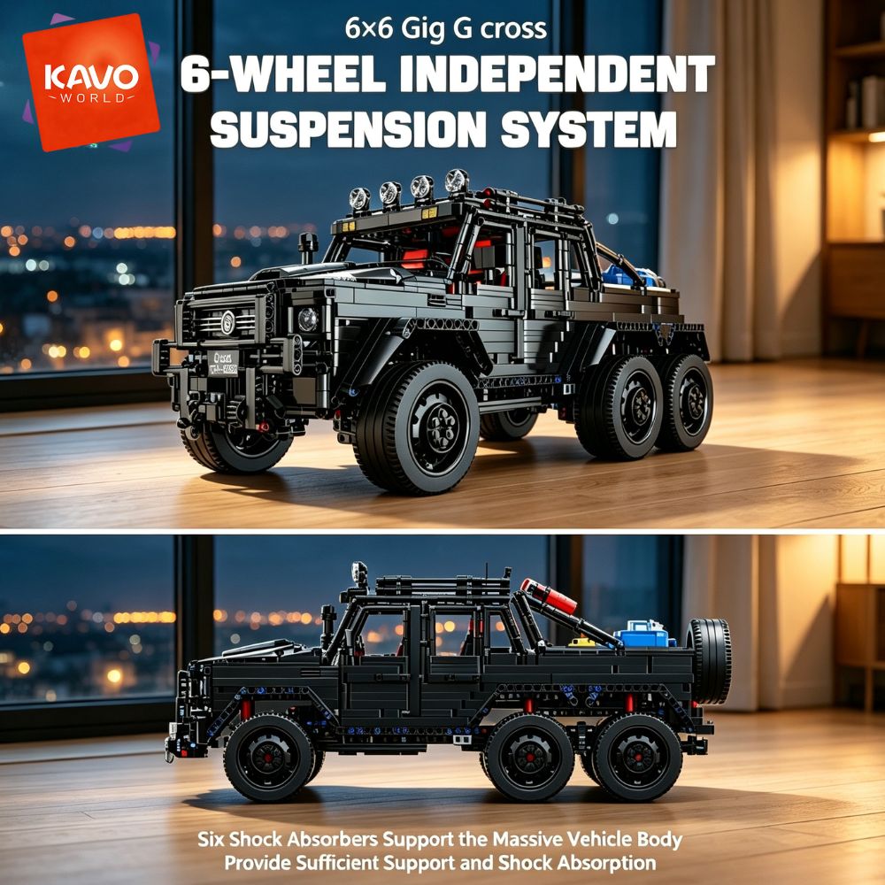 KAVOWORLD 6x6 Schwerlast-Offro – Tools Workshop For Kids Bewertung und Preis